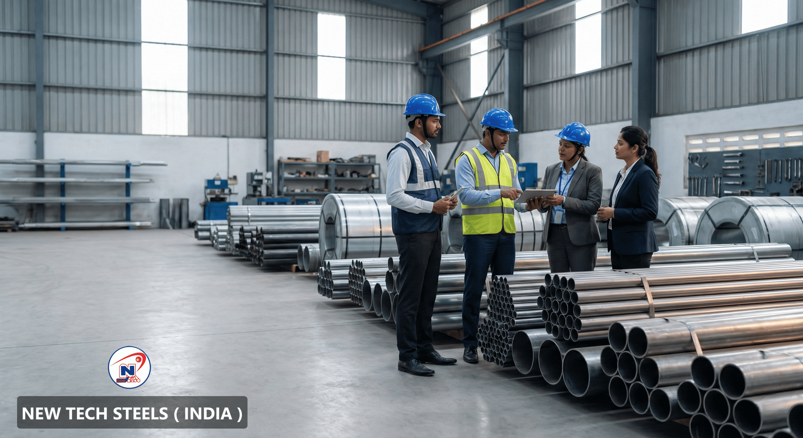 New Tech Steels Factory Infrastructure
